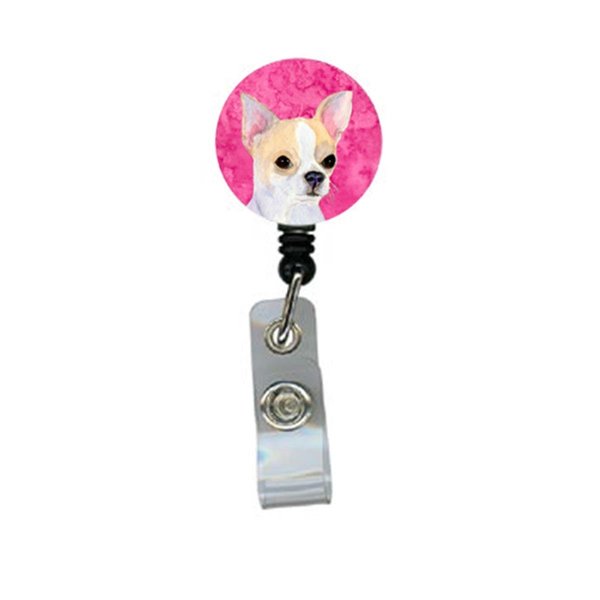 Teachers Aid Chihuahua Retractable Badge Reel Or Id Holder With Clip TE752027